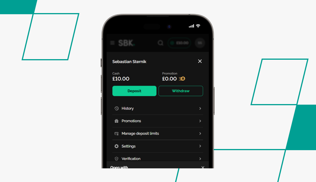 screenshot of boku withdrawal process step 2