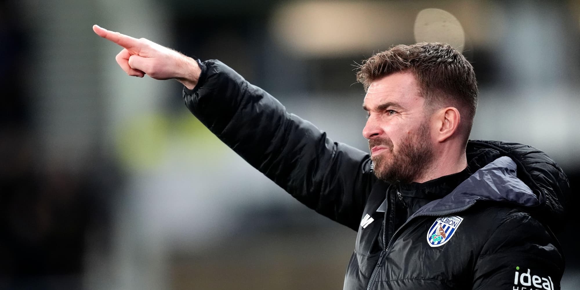 James Morrison on the side line as West Brom interim manager