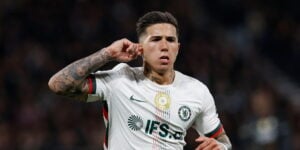 Champions League Acca Tips, Chelsea's Enzo Fernandez Pictured