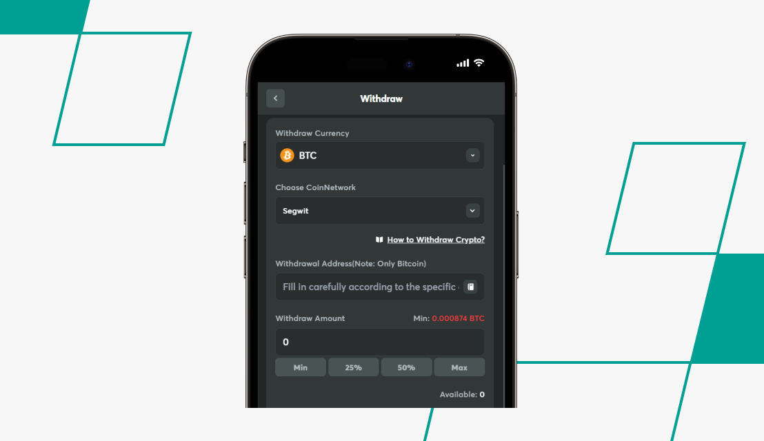 screenshot of bc.game withdrawal process step 3