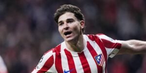 Atletico Madrid vs Arsenal Bet Builder - Julian Alvarez Pictured in Action for Atletico Madrid
