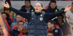 Thomas Tuchel frustrated England manager