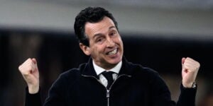 Europa League and Conference League acca, Aston Villa manager Unai Emery pictured.