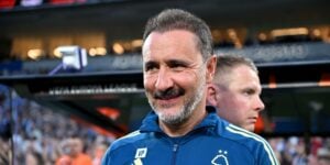 Nottingham Forest manager Vitor Pereira pictured ahead of our Sunderland vs Nottingham Forest treble