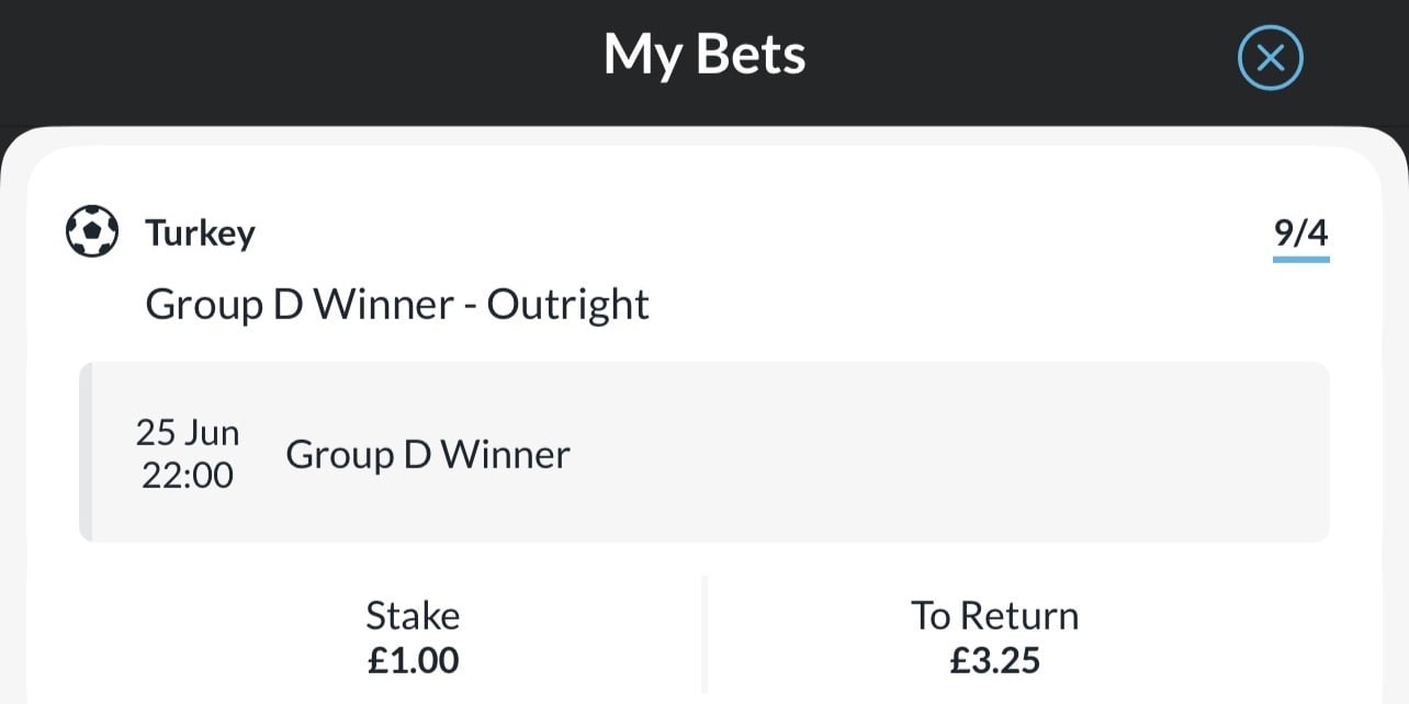 World Cup Group D Winner