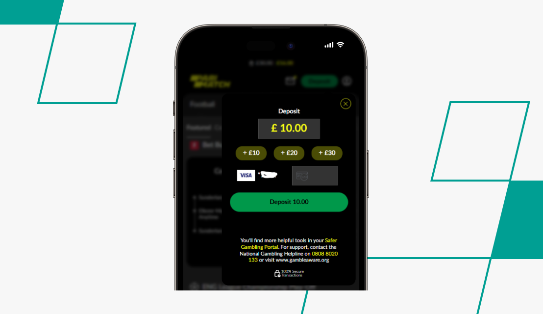 screenshot of parimatch deposit step 3