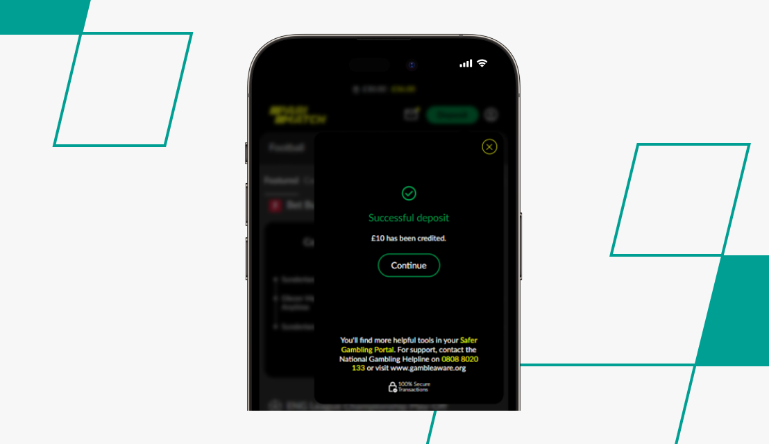 screenshot of parimatch deposit step 4