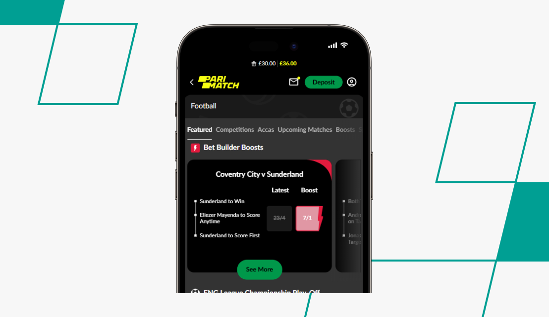 screenshot of parimatch withdrawal step 1