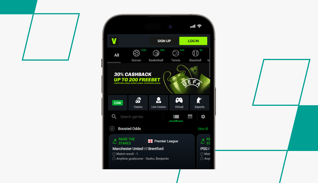 screenshot of velobet registration step 1