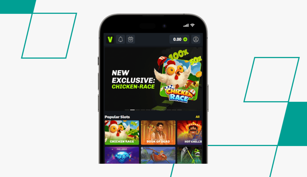 screenshot of velobet withdrawal step 1