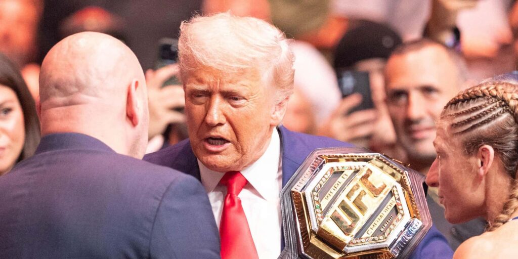 UFC Freedom 250 Betting Tips, Donald Trump Pictured