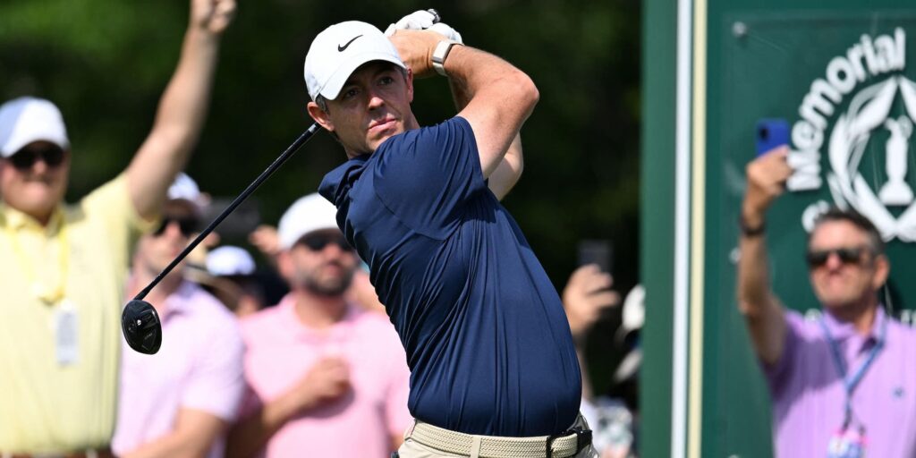 Rory McIlroy playing golf on the PGA Tour