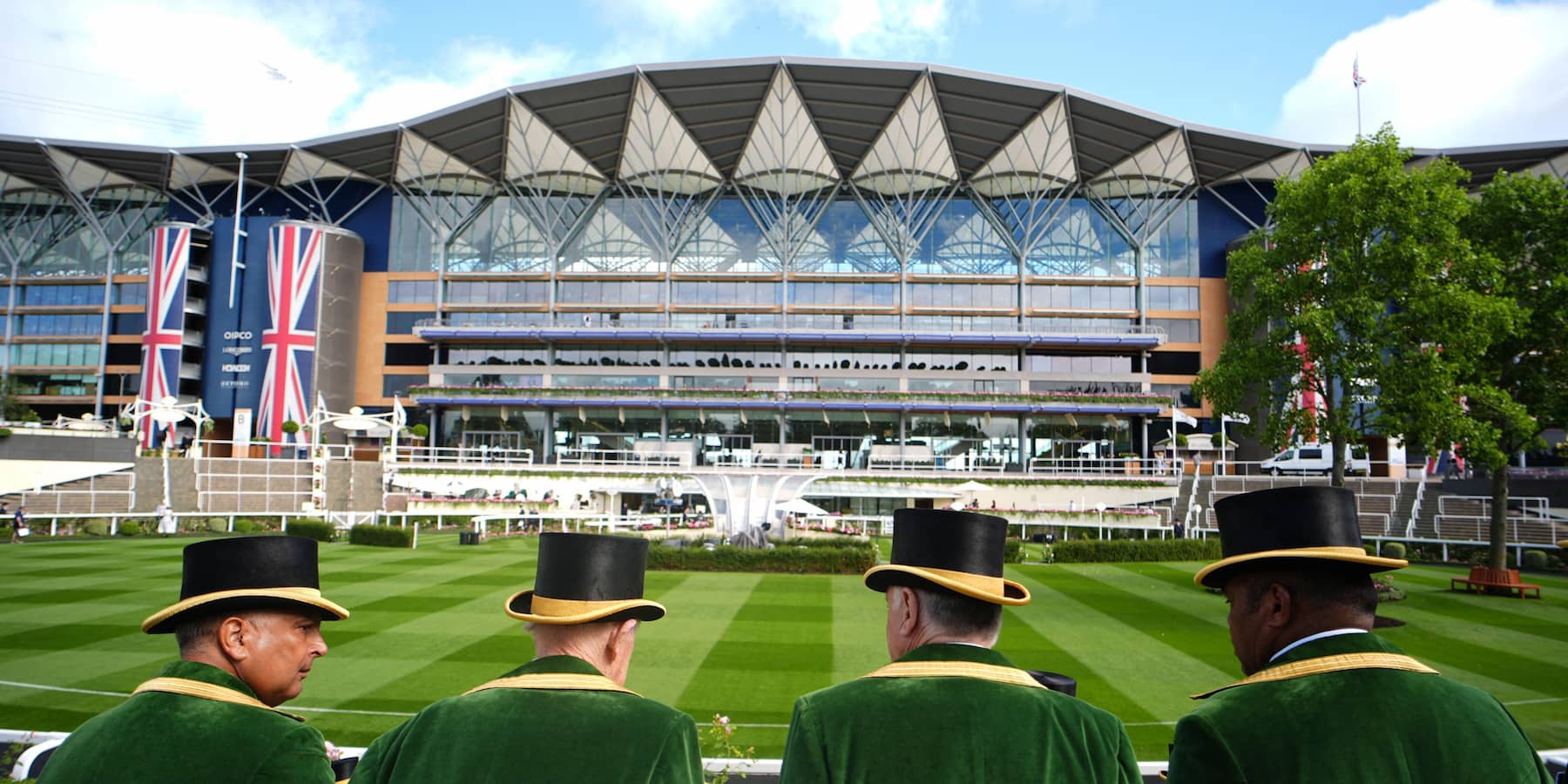 Royal Ascot 2026 view of the main stand