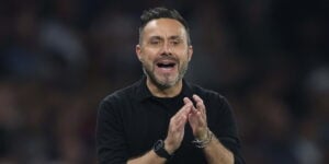 Tottenham vs Newcastle Bet Builder, Roberto De Zerbi Pictured