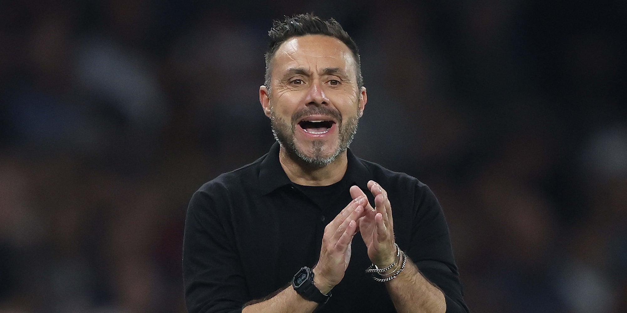Tottenham vs Newcastle Bet Builder, Roberto De Zerbi Pictured