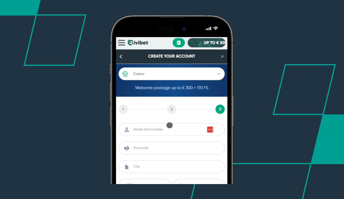 screeshot of ivibet registration step 4