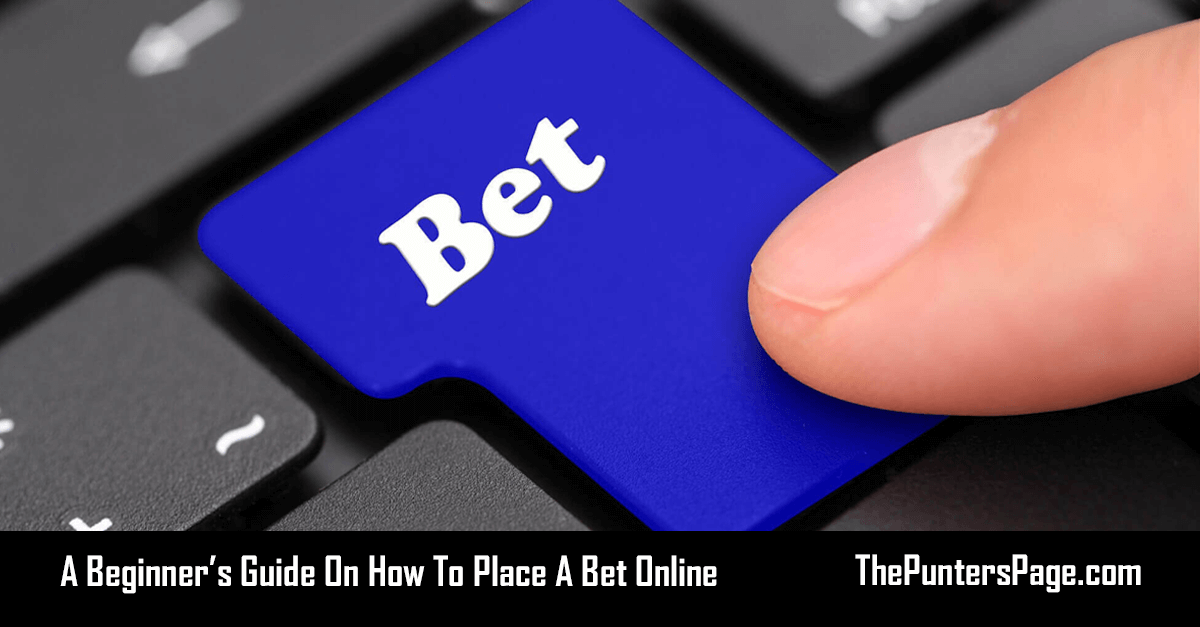 how to place a bet