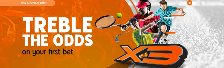 888Sport Treble Odds Offer