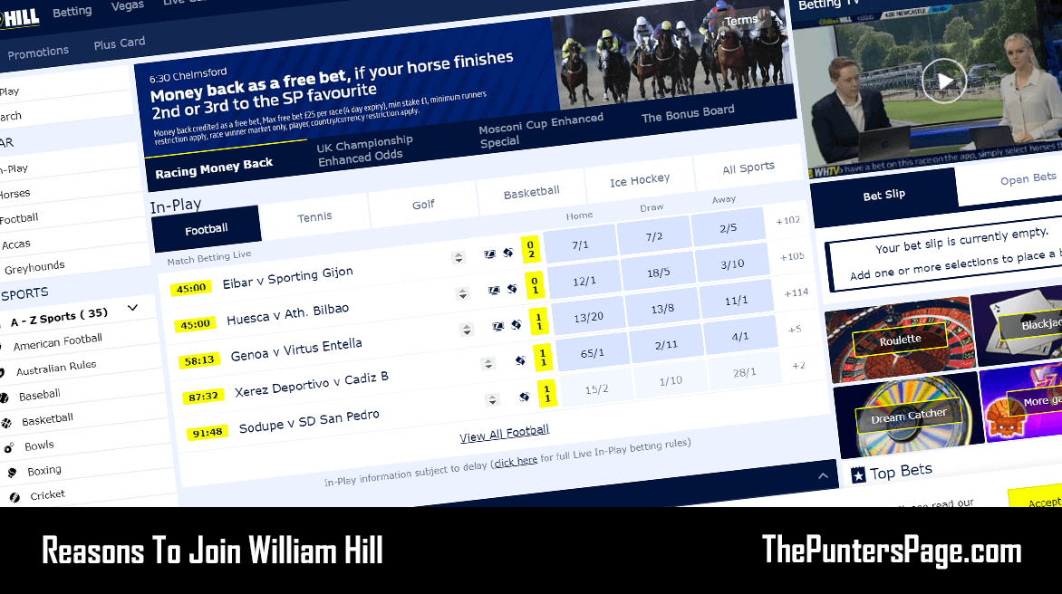 William Hill Join William Hill Join