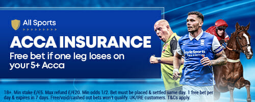 BoyleSports Acca Insurance