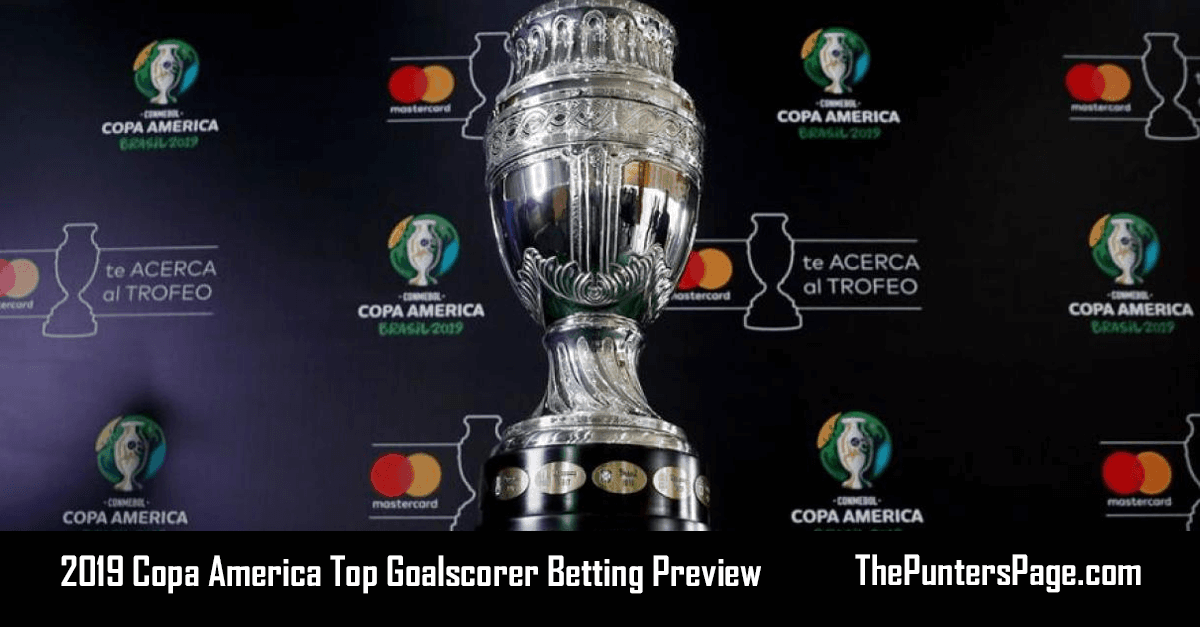 Top Goal Scorer Copa America 19 Top Goal Scorer Copa America 19