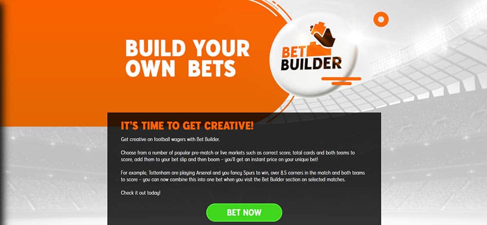888Sport Bet Builder promotion - New UK Bookmakers