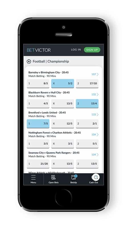 BetVictor Cash Out - Cash Out Betting App