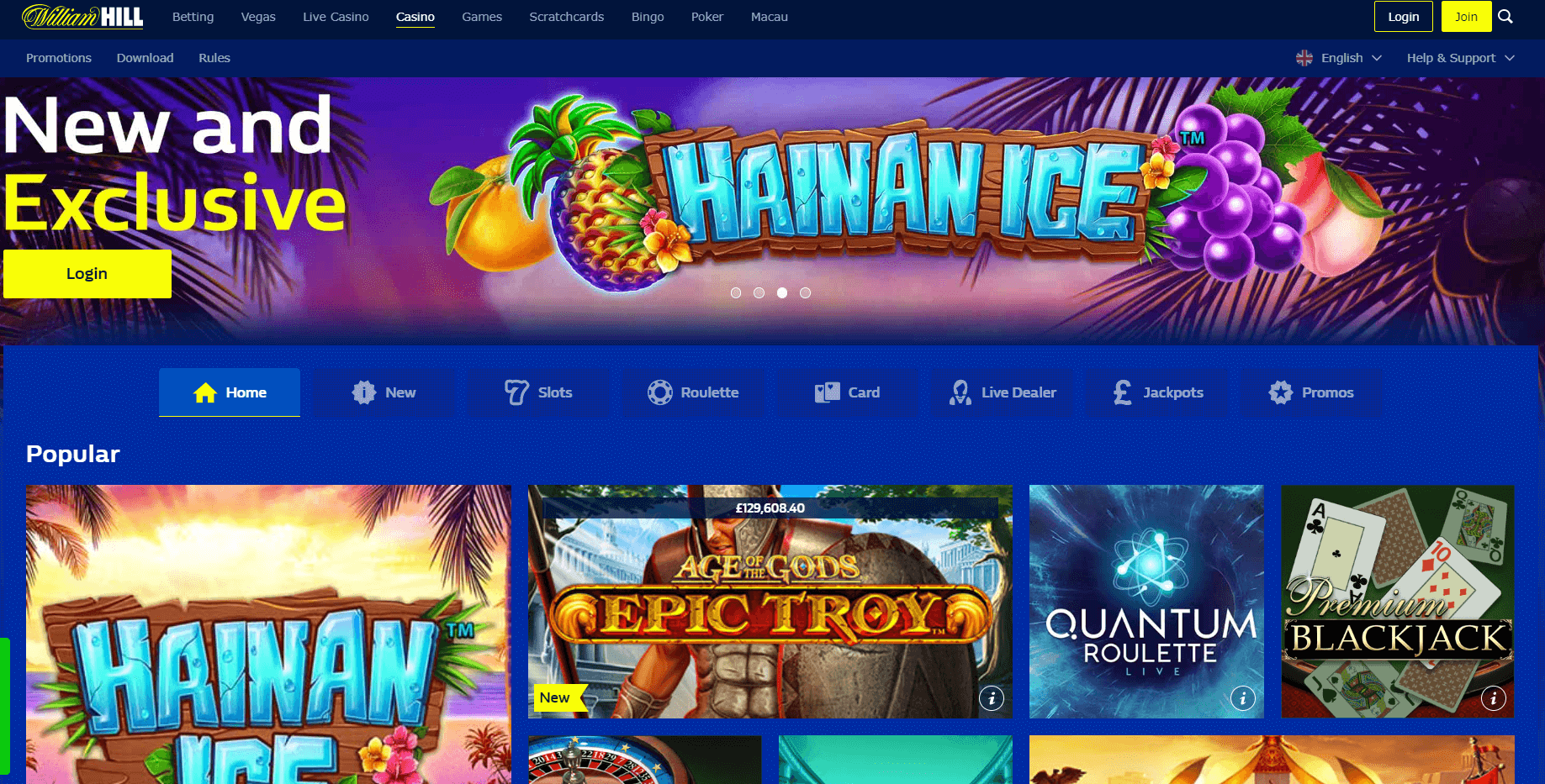 william hill casino