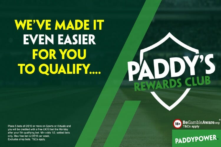 Paddy Power Rewards