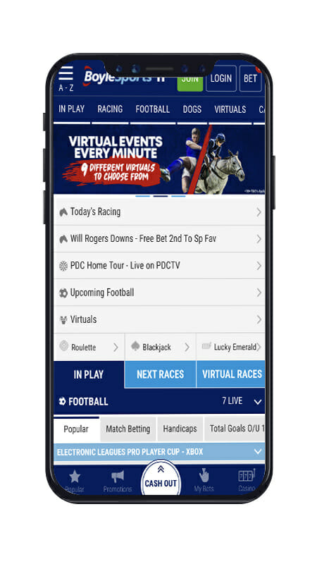 Boylesports mobile betting las vegas free betting lines