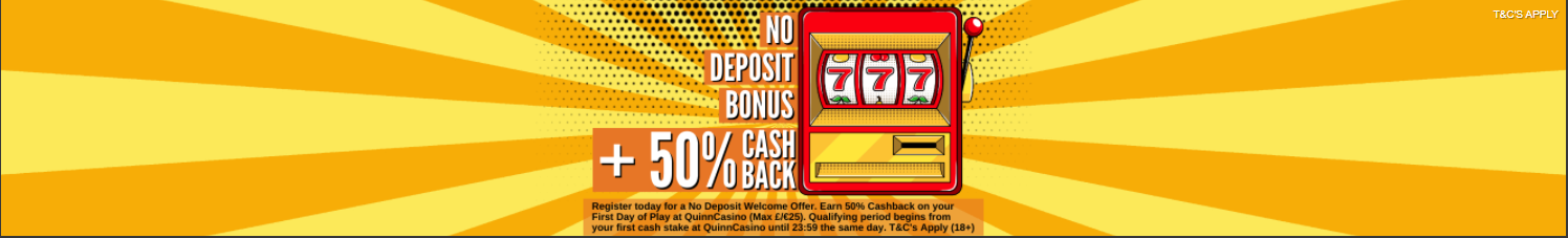 Quinnbet Casino Welcome Bonus