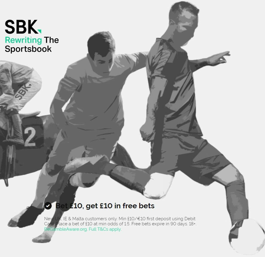 SBK Welcome Offer Screenshot