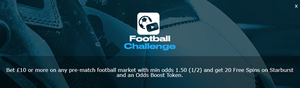sportingbet - football challenge