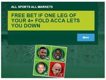 Paddy Power Free Bet Acca