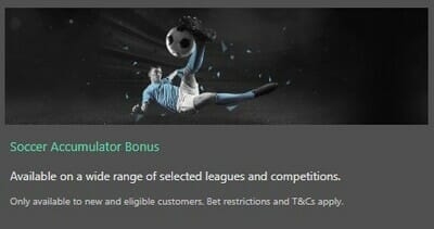 bet365 Football Accumulator Bonus