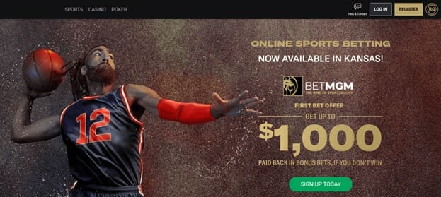 BetMGM Welcome Offer Screenshot